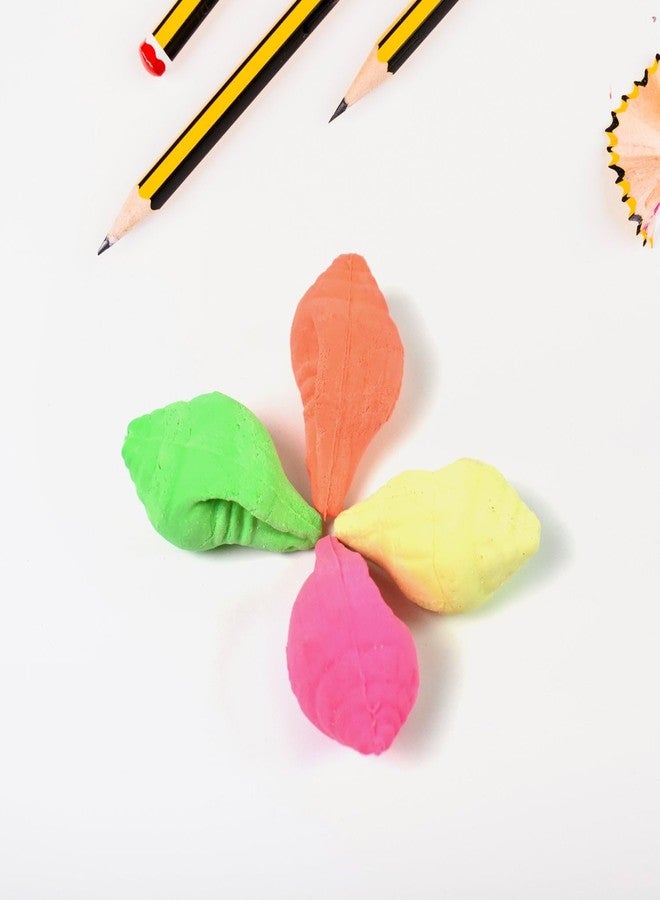 Garth Shankh Shape Eraser Rubber (1 Pc/Mix Colour & Design) - Image 5